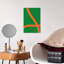 Funkycurvesno05, impression abstraite et audacieuse murale colorée-697551313