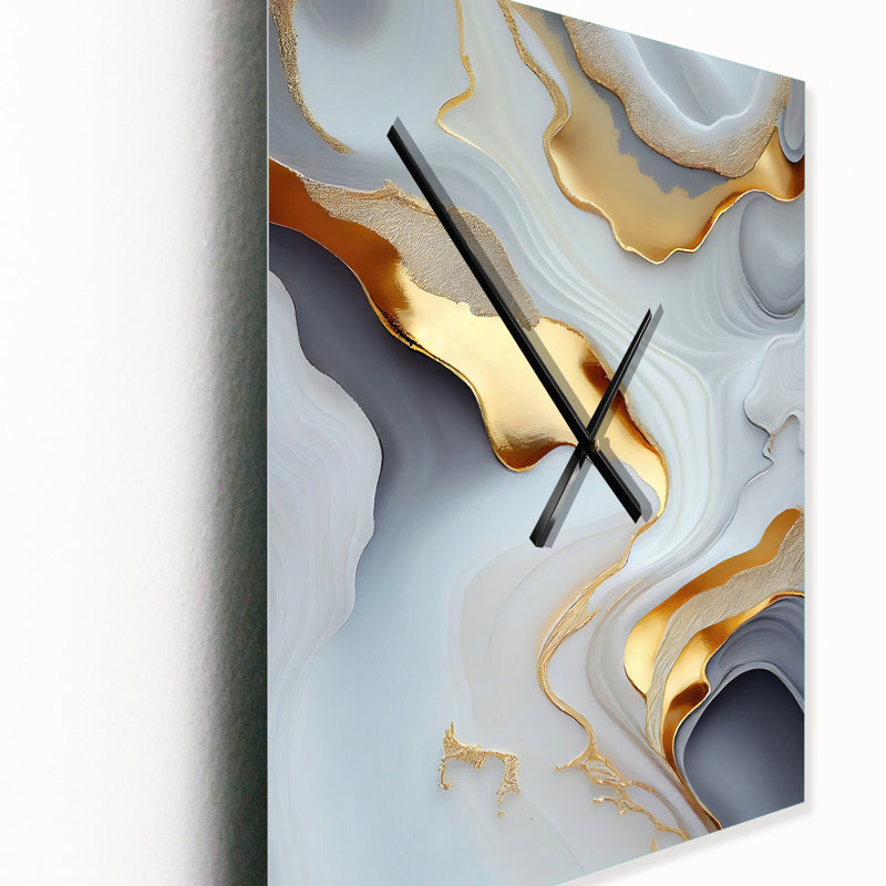 Jandriel - Horloge murale moderne, H 32 po x l 16 po x P 1 po