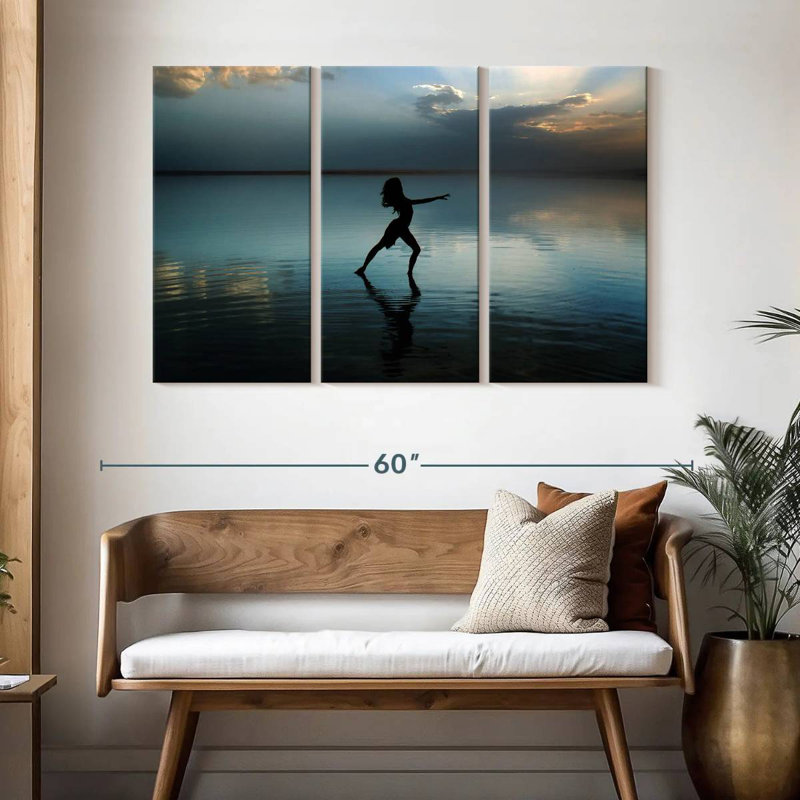 Danseur de ballet Enn Lake, H 32 po x l 50 po