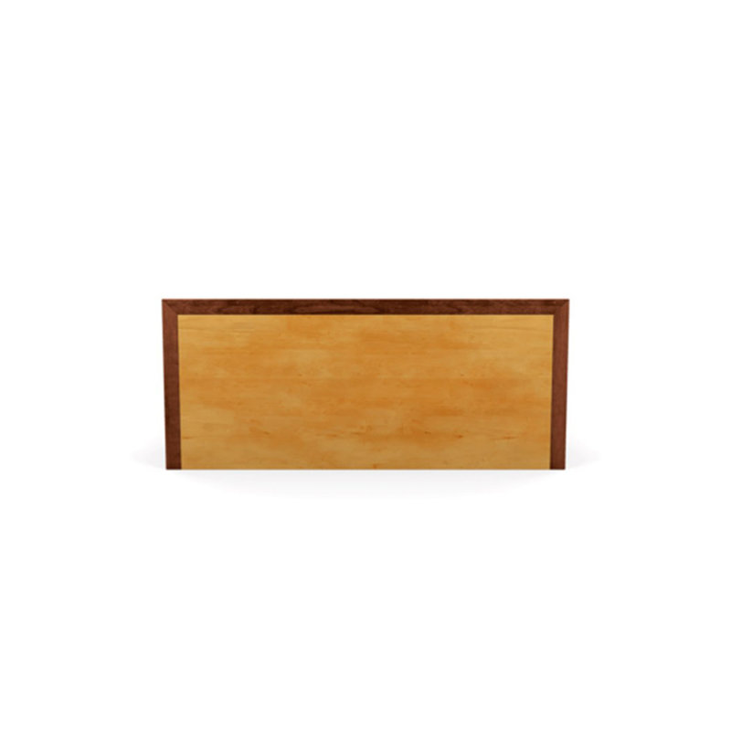 Moduluxe Solid Wood Bed, Queen, Cognac Cherry