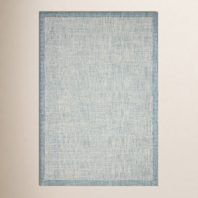 Magnolia Home by Joanna Gaines x Loloi Henley Ivory / Blue Area Rug