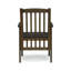 Ensemble de chaises de salle à manger d'extérieur en bois d'acacia 2 pièces PCA avec coussins gris foncé résistants aux intempéries - Sièges de patio pour la cour et le jardin