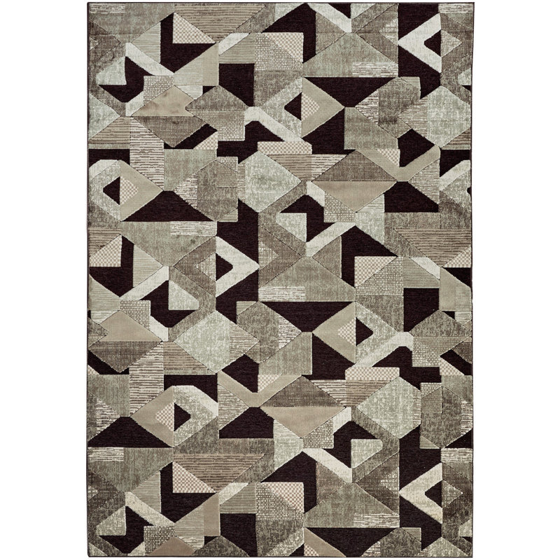 Mekhi Geometric Area Rug, Rectangle 200 x 290cm