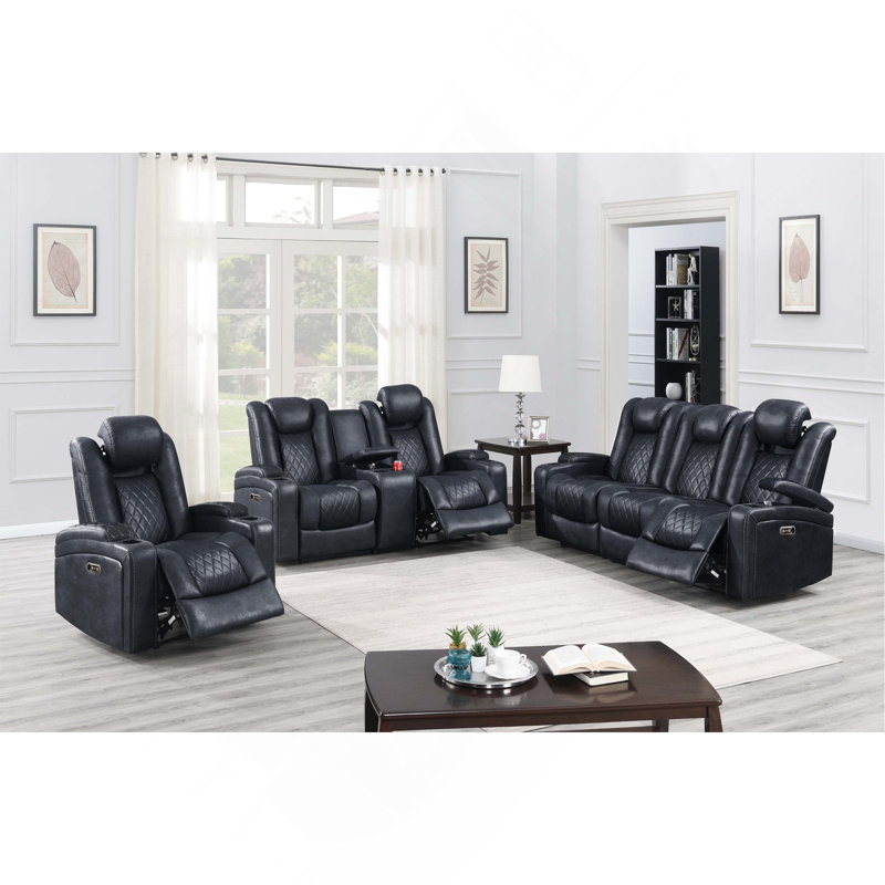 Canapé inclinable électrique moderne de style contemporain 1pc