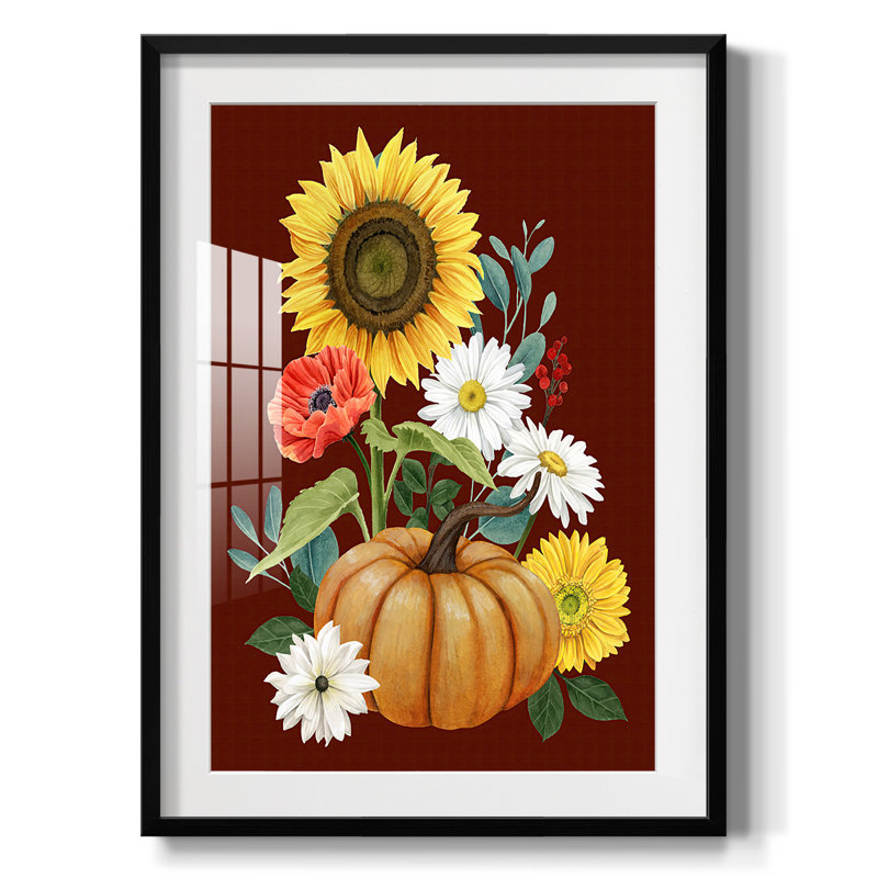 «Beautiful Fall II», reproduction encadrée, H 25,5 po x l 17,5 po, Noir