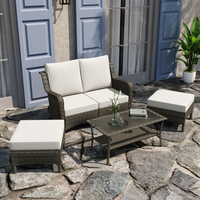 2 - Person Seating Group with Cushions