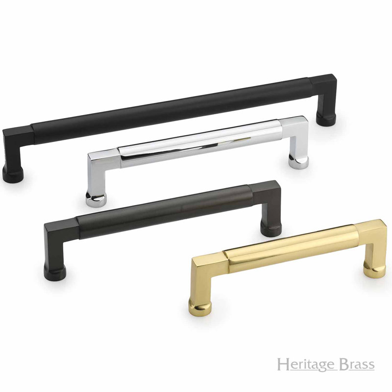 Heritage Brass Heritage Cabinet Pull Bauhaus Design, Matte Bronze, 12.8cm H x 16cm W x 14.4cm D