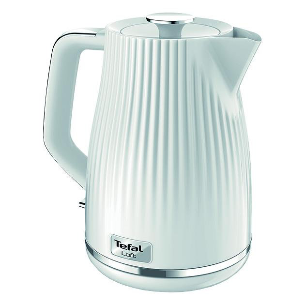 Tefal 1.7L Electric Tea Kettle, White