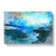 Boats Docked In The Harbour In Abstract - Wrapped Canvas Painting-55316275