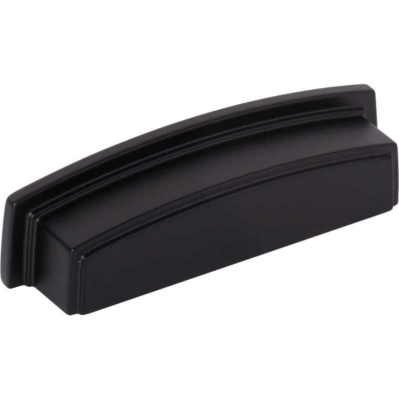 Cup / Bin Pull, Matte Black