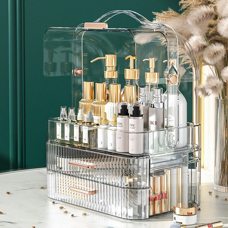 Plastic Makeup Organiser