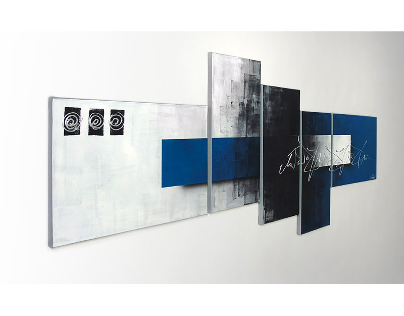 5 Piece Painting on Canvas