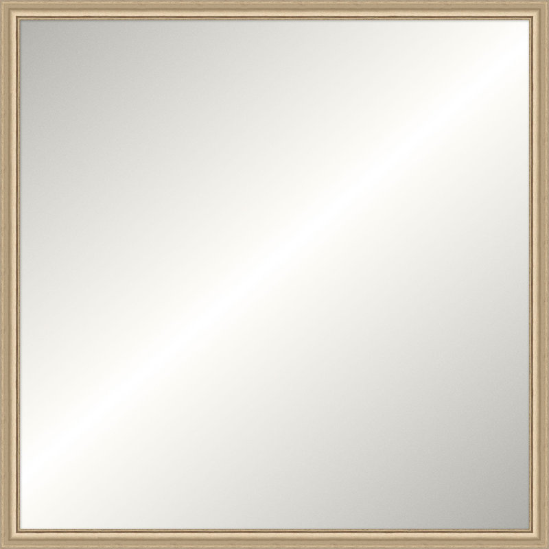 Miroir Chamblee, 51,5 po x 51,5 po, Carrée