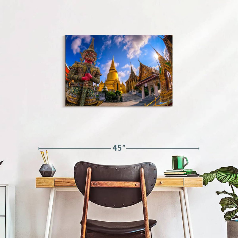 Adella Wat Phra Kaew Complex, 20" H x 30" W