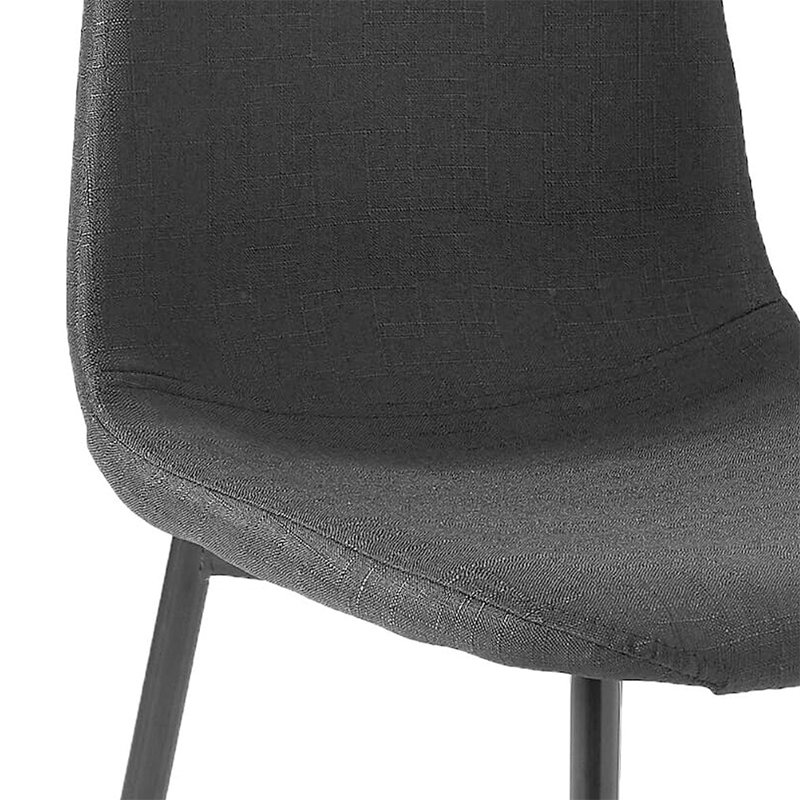 Chaise d'appoint Noelle, Noir