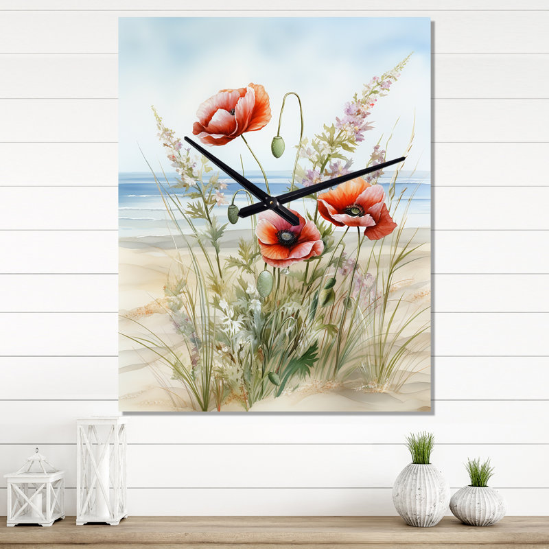 Berenisse - Horloges murales Poppies, Petit