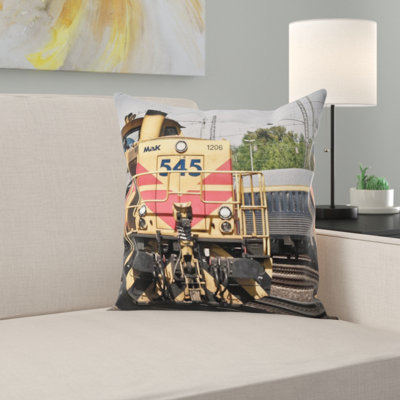 Microsuede Throw Pillow