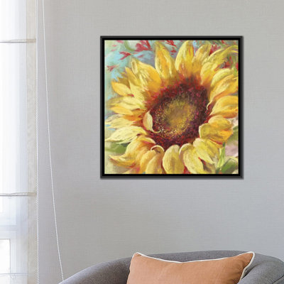 « ensoleillé », reproduction sur toile
