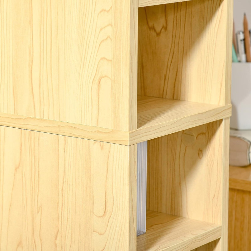 175cm H Media Shelves