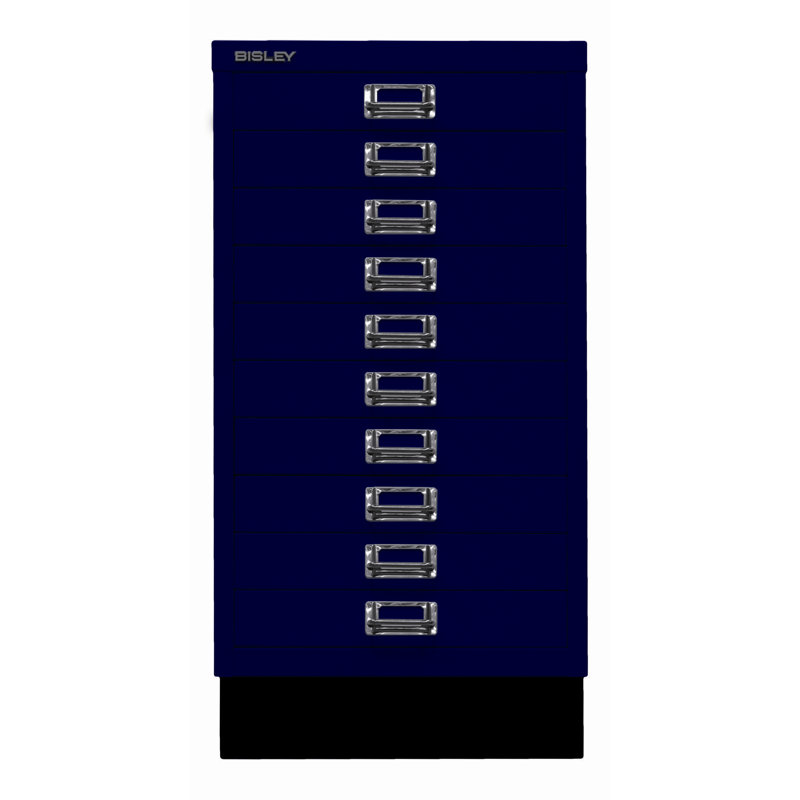 39er 34.9cm Wide 10 -Drawer File Cabinet, Oxford blue