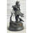Native American Indian Shaman Holding Deer & Turkey Bronze Sculpture Statue