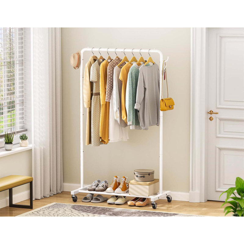 Bonville 80cm Clothing Rack, White