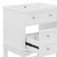 Meuble-lavabo 24 po avec lavabo, tiroir et tablette ouverte 24 po