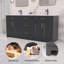 Meuble-lavabo double 72 po Ridgewood