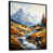 Black Floater Framed