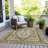 Machine Washable Indoor/Outdoor Xhevrie Linen Rug-1272279875