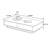Solid Wood Rectangular Storage Coffee Table-596717250