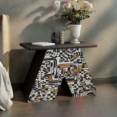 Commode décorative en bois à quatre tiroirs Creative