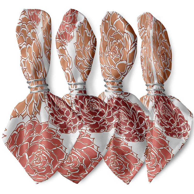 Serviette Gorrell, Corail
