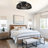20 "Farmhouse Remote Reversible Painted Rattan Cage/Bowl Recessed Mounted Ceiling Fan with Living Room/Bedroom Lighting Kit-1866127468