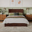 Lit plateforme en bois massif avec pied de lit et tiroirs de rangement Fogarty-1036628585-1036629497
