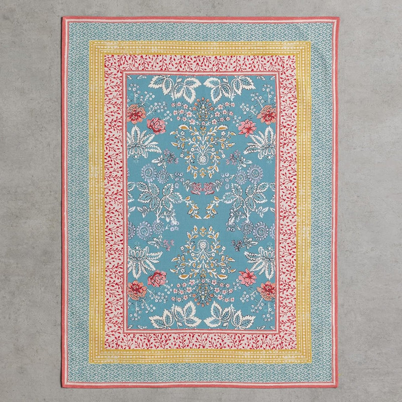 Paquet de 3 serviettes de cuisine 100% coton - Torchons absorbants avec boucle de suspension, serviettes réutilisables décoratives pour la maison et la salle à manger