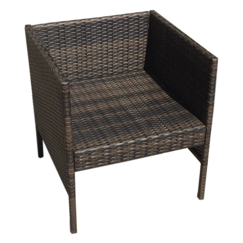Chaise avec accoudoirs avec coussin Leiston
