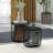 Cage Shape End Table Set Of 2