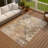 Machine Washable Indoor/Outdoor Jadiel ACN2367 Abstract Rug-1048953286