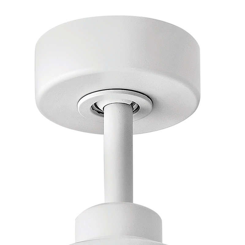 Tige de ventilateur de plafond, Blanc mat, H 36 po x l 1 po x P 1 po