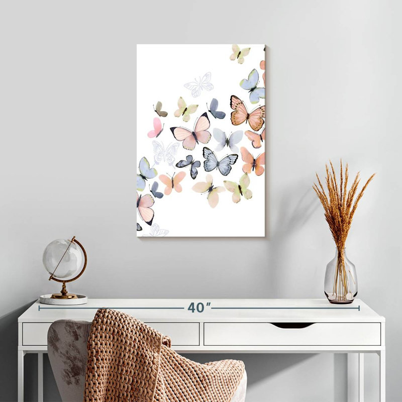 Brampt Butterfly Path, 24" H x 16" W