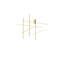Coordinates 3 - Light Unique/Statement Modern Linear LED Pendant
