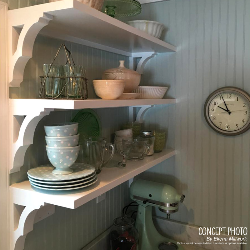 Corbeille en bois Dearborn, Chêne rouge, 8" H x 1.75" W x 4" D