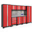 Ensemble de 9 armoires de rangement Bold Series H 76,75 po x l 132 po x P 18 po-39585989-39586096