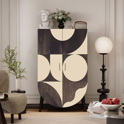 Modern cream-style bedroom cloakroom wardrobe