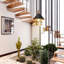 Black Cone Pendant Light – Hammered Ceiling Light for Kitchen Island & Dining Room