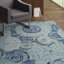 Tapis intérieur / extérieur bleu clair Deweese-1403716066