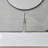 Single-Hole Single-handle Bathroom Faucet with Drain Assembly-60515829