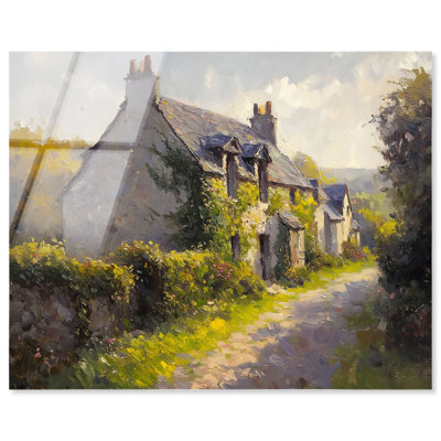 Décoration murale de campagne à imprimé acrylique Coast Charm par Art Remedy, prêt à accrocher, 24 x 20