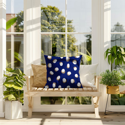 Oreiller réversible intérieur / extérieur Jayi Spots